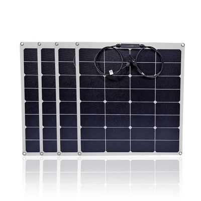 ভালো দাম আল্ট্রা পাতলা নমনীয় সেল সৌর প্যানেল 50W 55W 60W 100W 110W RV নৌকা ছাদ জন্য অনলাইন