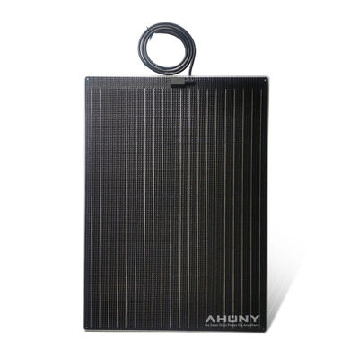 ভালো দাম 120W একক স্ফটিক আধা শক্ত সৌর প্যানেল অ্যান্টি স্লিপারি ওয়াকযোগ্য জন্য আরভি নৌকা ইয়ট অনলাইন