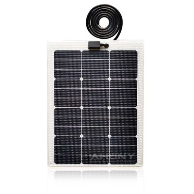 ভালো দাম 12v সেমি-কঠিন সৌর প্যানেল হাঁটা 40w সেমি নমনীয় একক স্ফটিক সৌর প্যানেল অনলাইন