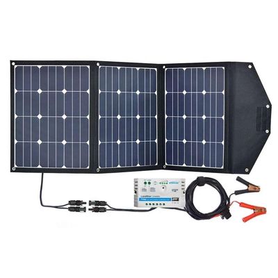 ভালো দাম ভাঁজযোগ্য 12V ছোট PV সৌর প্যানেল 120w ক্যাম্পারদের জন্য স্মার্টফোন ডিজিটাল ক্যামেরা ট্যাবলেট অনলাইন