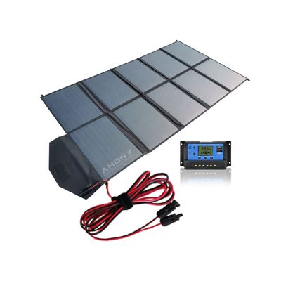 ভালো দাম ইউএসবি পোর্টের সাথে 250W ভাঁজযোগ্য সৌর প্যানেল কিট 12V অতি হালকা ভাঁজযোগ্য সৌর চার্জার অনলাইন