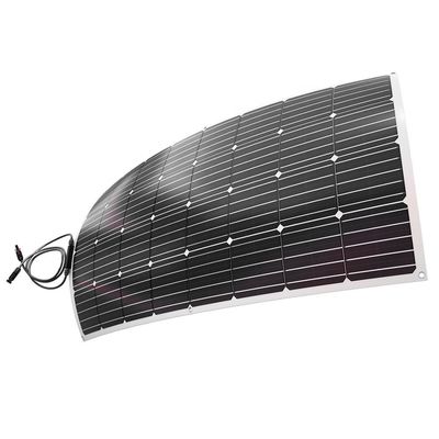 ভালো দাম নমনীয় Monocrystalline নমনীয় সৌর প্যানেল মডিউল স্বচ্ছ সামুদ্রিক নৌকা 175w 18v 12v হালকা ওজন জলরোধী অনলাইন