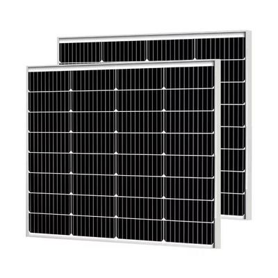 ফোটোভোলটাইক একক স্ফটিক ছাদ সৌর প্যানেল 60W 80W 100W 180W 200W 300W