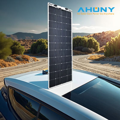 ভালো দাম 150W HJT ওয়াকযোগ্য সোলার প্যানেল অতি টেকসই সেমি-ফ্লেক্স আরভি রুফ ক্যাম্পিং আউটডোর শক্তিশালী এবং দীর্ঘস্থায়ী অনলাইন
