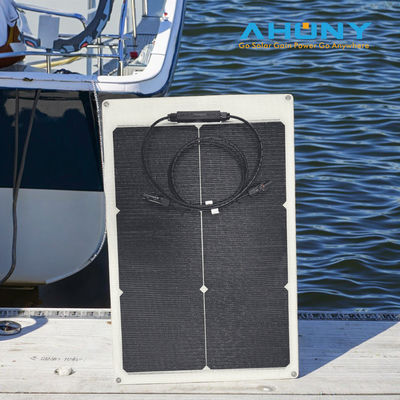 250W উচ্চ-দক্ষতা সম্পন্ন আধা-নমনীয় সৌর প্যানেল - নৌকা, সেলিং ও ক্যাম্পিং এর জন্য অতি-পাতলা মেরিন গ্রেড, ফ্যাক্টরি মূল্য