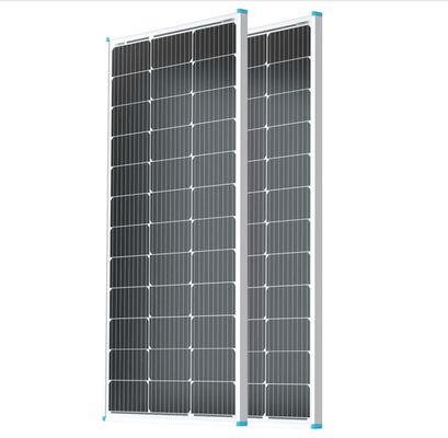 ভালো দাম 100W 20V মনোক্রিস্টালাইন সোলার প্যানেল আরভি মেরিন রুফটপ ফার্ম ব্যাটারি উচ্চ সেল দক্ষতা অনলাইন