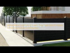 Vertical Bifacial Solar Fencing System Power Plant Solar PV Module for Home Agriculture Swimming Pool
